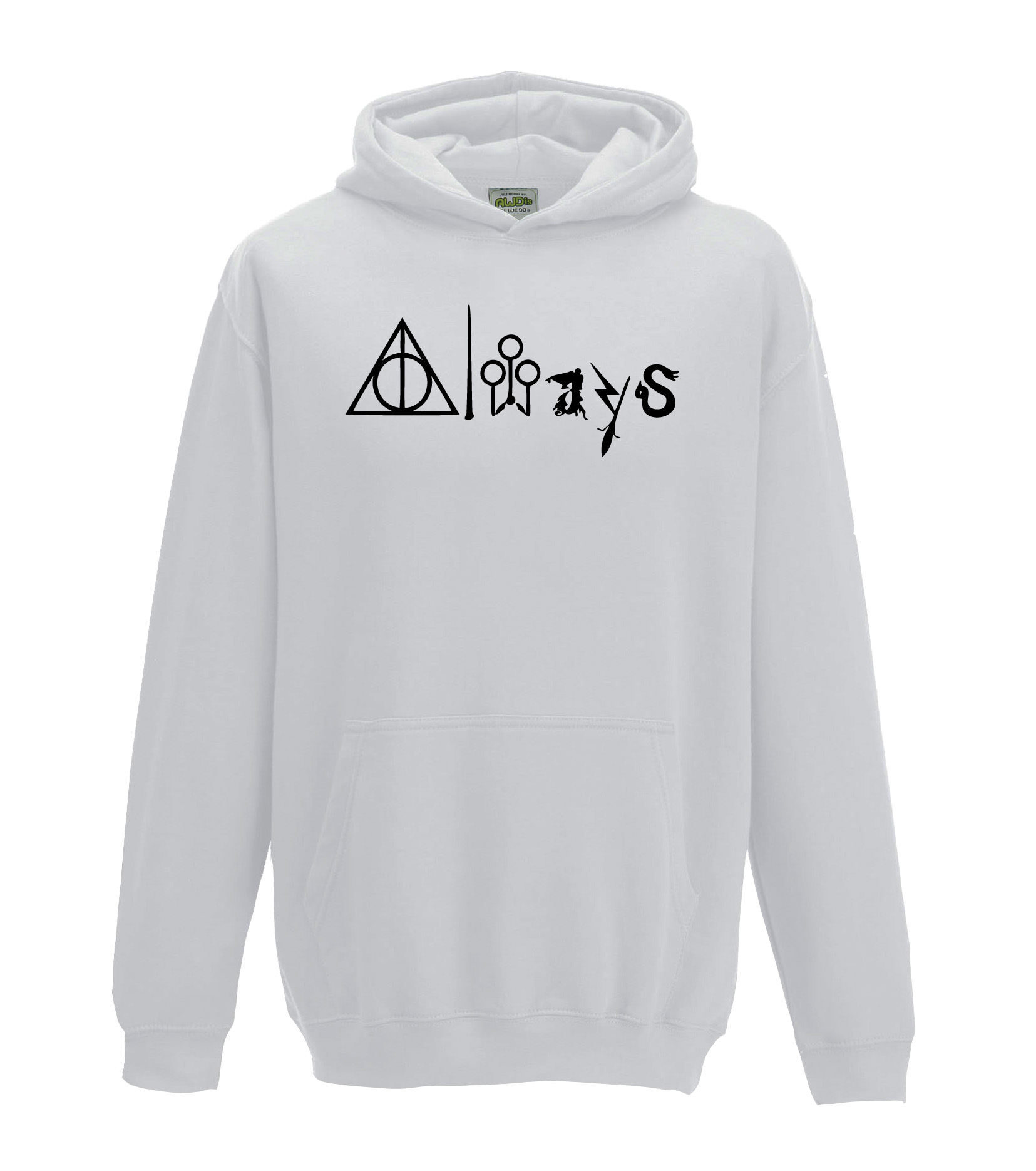 Harry Potter Deathly Hallows | Gryffindor Hoodie Hogwarts Wizard eBay Always Novelty
