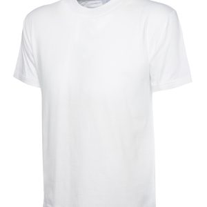 Plain white cotton t shirt