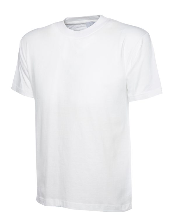 Plain white cotton t shirt